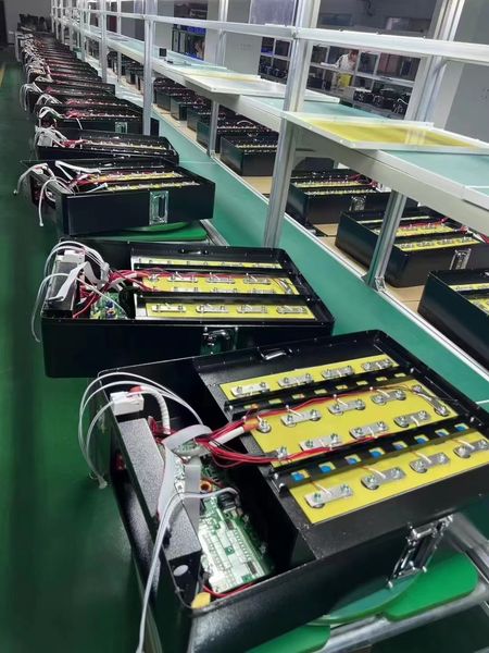 Hongtuo New Energy Science and Technology (Hubei) Co., Ltd. linha de produção do fabricante